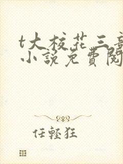 t大校花三部曲小说免费阅读全文