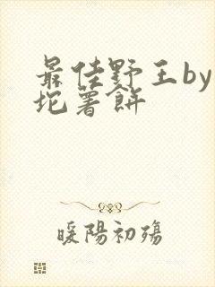 最佳野王by一坨薯饼