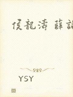 侯龙涛 薛诺