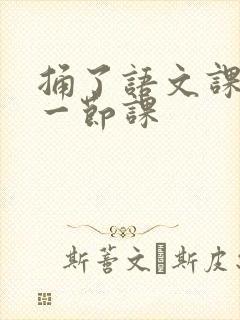 捅了语文课代表一节课封面