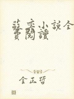 苏奕小说全文免费阅读