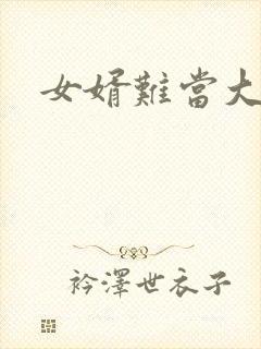 女婿难当大结局