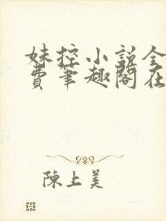 妹控小说全文免费笔趣阁在线阅读封面