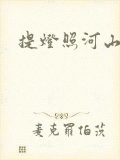 提灯照河山