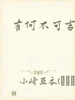 有何不可吉他谱