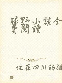 归野小说全文免费阅读