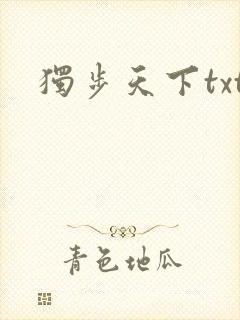 独步天下txt