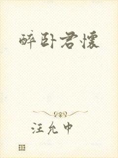 醉卧君怀