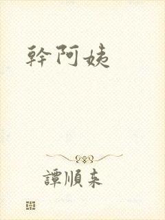干阿姨封面