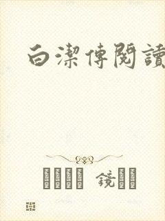 白洁传阅读封面