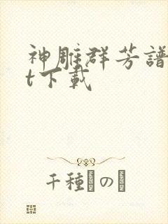 神雕群芳谱txt下载