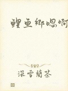 鲤鱼乡嗯啊封面