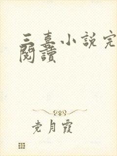 三喜小说完整版阅读