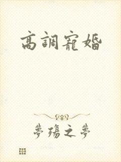 高调宠婚