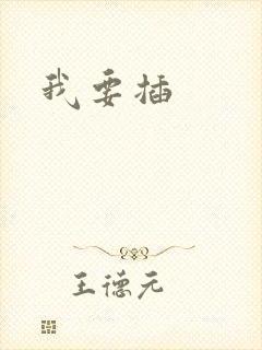 我要插