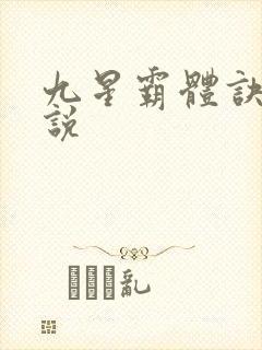 九星霸体诀 小说