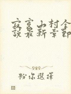寂寞山村全部小说最新章节封面
