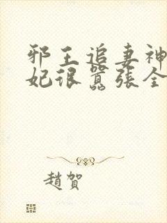 邪王追妻神医狂妃很嚣张全文免费