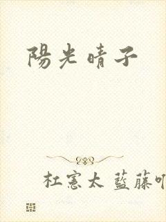 阳光晴子封面