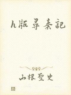 h版寻秦记封面