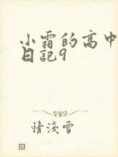 小霜的高中成长日记9封面