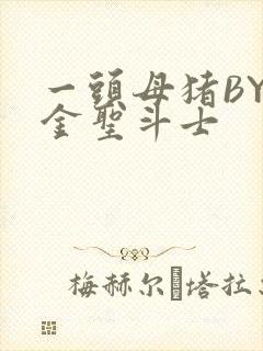一头母猪BY黄金圣斗士
