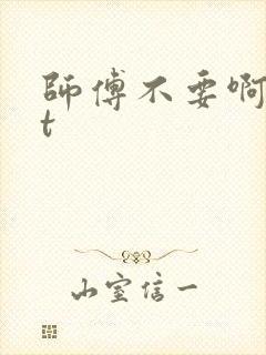 师傅不要啊txt