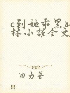 c到她乖黑暗森林小说全文阅读