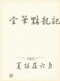 金笔点龙记