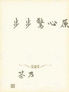 步步惊心原著