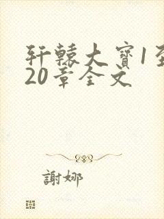轩辕大宝1至720章全文封面