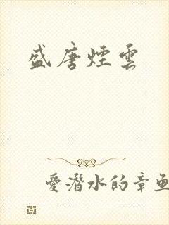 盛唐烟云封面