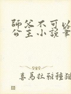 师父不可以灵犀公主小说笔趣阁无弹窗封面