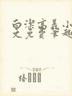 白洁高义小说全文免费笔趣阁阅读高
