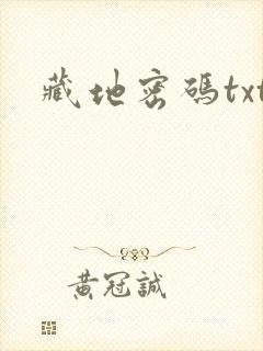 藏地密码txt