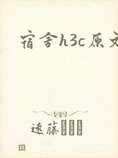 宿舍h3c原文