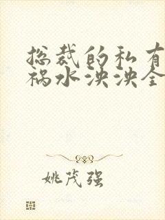 总裁的私有宝贝祸水泱泱全文阅读