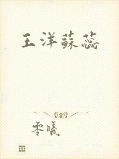 王洋苏蕊