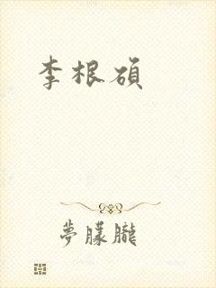 李根硕封面