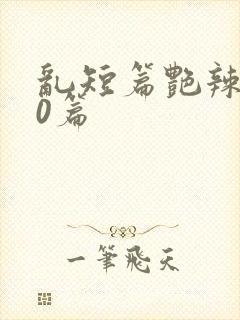 乱短篇艳辣500篇封面