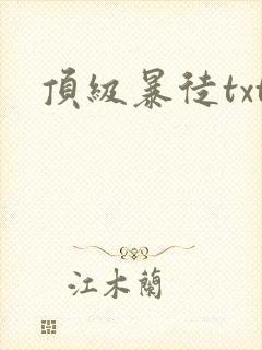 顶级暴徒txt封面