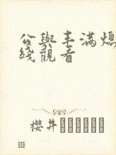 公与丰满熄4在线观看