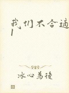 我们不合适1V1封面