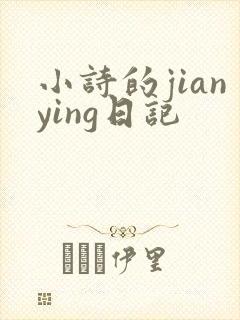 小诗的jianying日记封面