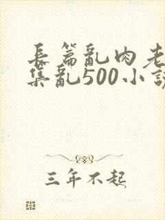 长篇乱肉老师合集乱500小说
