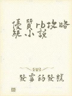 优质rb攻略系统小说