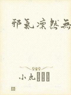 邪气凛然无弹窗