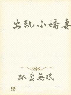 出轨小娇妻封面
