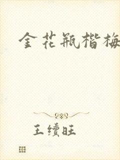 金花瓶楷梅花