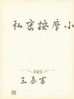 私密按摩小说封面